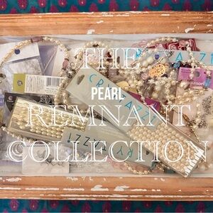The Pearl Remnant Collection Pearls, Crystal & Jewelry Findings for Repurposing